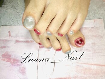 ルアナネイル(Luana_Nail)/フット、ハートマグネット！