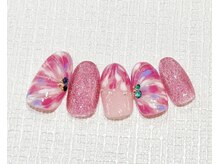 ネイルサロン ロゼプリュム/ピーコックフラワー