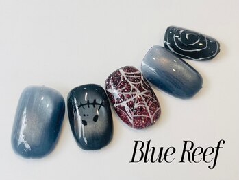 蜘蛛の巣ネイル