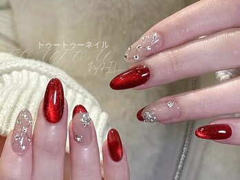 クリスマスネイル