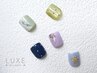 5種から選べる季節のフット定額デザイン¥9900（ウォーターケア付き）