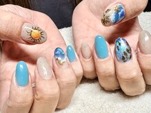 アルシエロ(al cielo)/お任せ夏ネイル