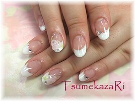 フレンチ ＆ ３Ｄフラワー