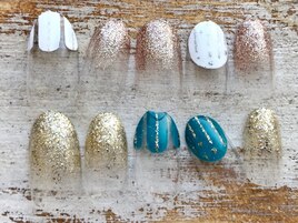 定額ラメグラアート デザイン