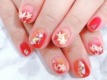 カノンネイル(canon.nail)/紅葉ネイル
