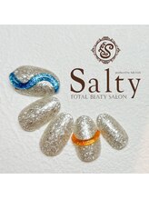 ネイルアンドアイラッシュサロン ソルティ 寺田町(salty)/きらきらネイル