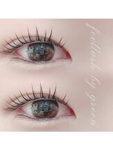 フィールラッシュ バイ グリーン(FEELLASH by green)/二重の幅が違う方もオススメ！