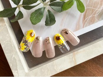 ネイルサロン フェリーチェ 東川口店(Felice)の写真/ショートネイルで魅力的に仕上がるデザインが豊富♪大人女性にぴったりシンプルで華やかなネイルを日常に♪
