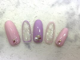 定額ネイル6600円