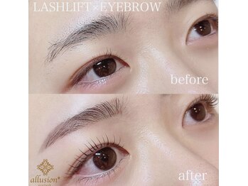 アリュージョン 那覇おもろまち店/眉毛/まつ毛パーマ