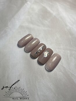 ソルネイルワークス(sol. nail works)/アートデザインM