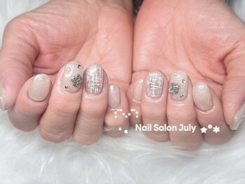 ツイードネイル