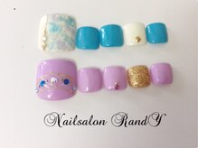 ランディ(nail salon RANDY)/フットジェル￥74００☆1