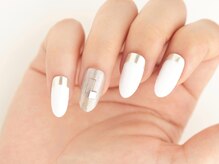 エムスラッシュ ネイル たまプラーザ(M.SLASH)/ポイントミラーネイル