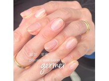 ジェルメ(germer)/グラデーションにラメライン！