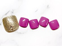 WRネイルズ(WR Nails)/【FOOT】シンプル定額