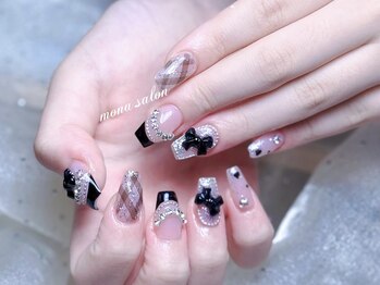 モナサロン(Mona salon)/チェック柄ネイル