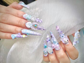 ルビーネイル 太閤通駅店(RUBY NAIL)/10本長さ出し10本アート付け放題