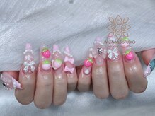 ウメネイルスタジオ(UME NAIL STUDIO)/長さだしやり放題×つけ放題