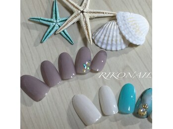 リコ ネイル(RIKO NAIL)/夏っぽネイル