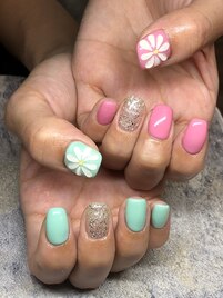 フラワーネイル