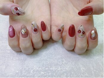 エクリ 日暮里店(Ecrit)/さくらんぼネイル