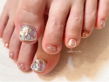 アトリエ ラビータ(atelier la vita)/定額アート・ストーン埋め尽くし