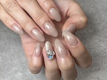 ラフィーナ(RAFFINA)/ワンカラー×ビジュー