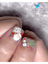 モルフォ 千駄ヶ谷(Morpho)/キュートなXmasネイル