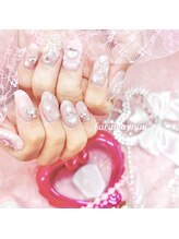 ファラウェイネイル(Faraway nail)/うるちゅるオーロラネイル☆