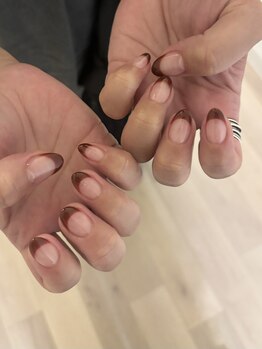 ネイルスタンド ツキイチ(NAIL STAND)/フレンチネイル