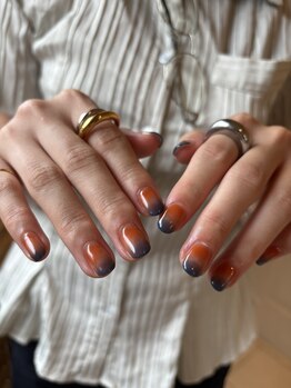 ザ コモン ネイル恵比寿(the common nail)/夕焼けグラデーション