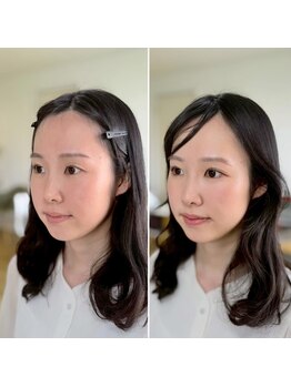 スタイルワークス ナゴヤ(Style Works NAGOYA)/専用カルテ付き白銀比メイク事例