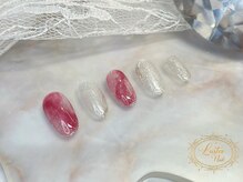 ラスターネイル(Luster nail)/ミラーニュアンスネイル☆