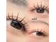 ソレイユ(soleil)の写真/下がりまつ毛や、エクステを付けると目が重く見える方にもおすすめ！華やかで印象的な目元に☆