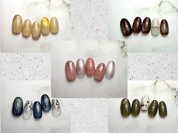 ボタネイル 近鉄八尾駅前店(BOTA NAIL)/1.40種類セレクトデザイン8月
