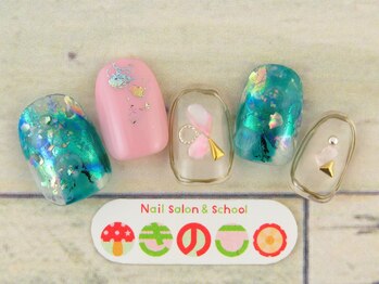 ネイルサロン きのこ/選べるデザインMコース