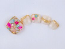 エリクサーネイル 五反田(Elixir Nail)/フット やり放題/クーポン使用