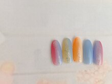 ネイルサロン&スクール ジーナ(GINA)/8月定額トレンドアート