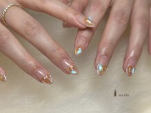 アイネイルズ 四条河原町店(I-nails)/うるうるオーロラネイル￥115000