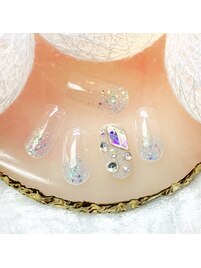 定額¥5500 オーロラネイル