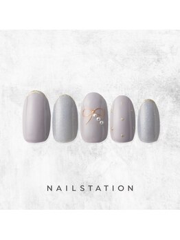 ネイルステーション ルミネ立川店(NAIL STATION)/リボンネイル／パラジェル