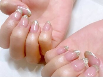 アンジュネイル(Angenail)/大人シンプルフレンチネイル