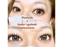 マーキュリーカール RIGOLETTO久喜店内(Mercury Curl)/上まつ毛＋下まつげエクステ