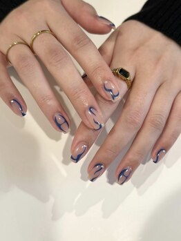 ムーイ 外苑前(mooi.)の写真/-HANDやり放題90分¥9000/120分¥11000- ワンホン韓国ネイルが人気＊目に入る度に気分が上がる指先に―。