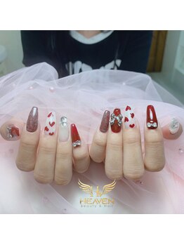 ヘブン ネイル 鶯谷(HEAVEN Nail)/バレンタインネイル