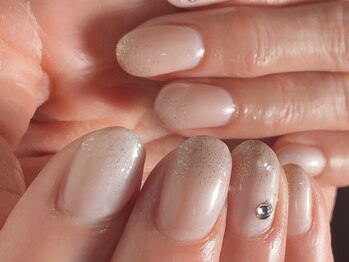 上品ネイルワンカラー