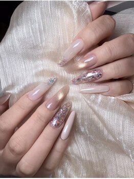 シャララネイル(Shalala nail)の写真/【西鉄久留米駅徒歩1分◎】ネイルの持ちバツグン◎仕上がりの美しさ&モチの良さが自慢*¥8800～