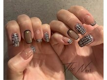 ザネクストシンサイバシ(The Next shinsaibashi)/ツイードネイル　ちゅるん