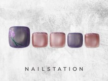 ネイルステーション イオンモール伊丹店(NAIL STATION)/ラベンダーネイル／パラジェル